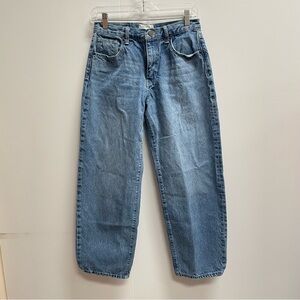 LA LIGNE LIGHT WASH DENIM JEANS SZ 26